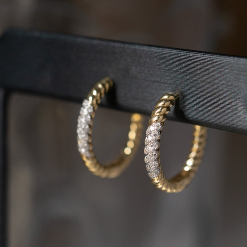Rope Hinged Rings • Pair