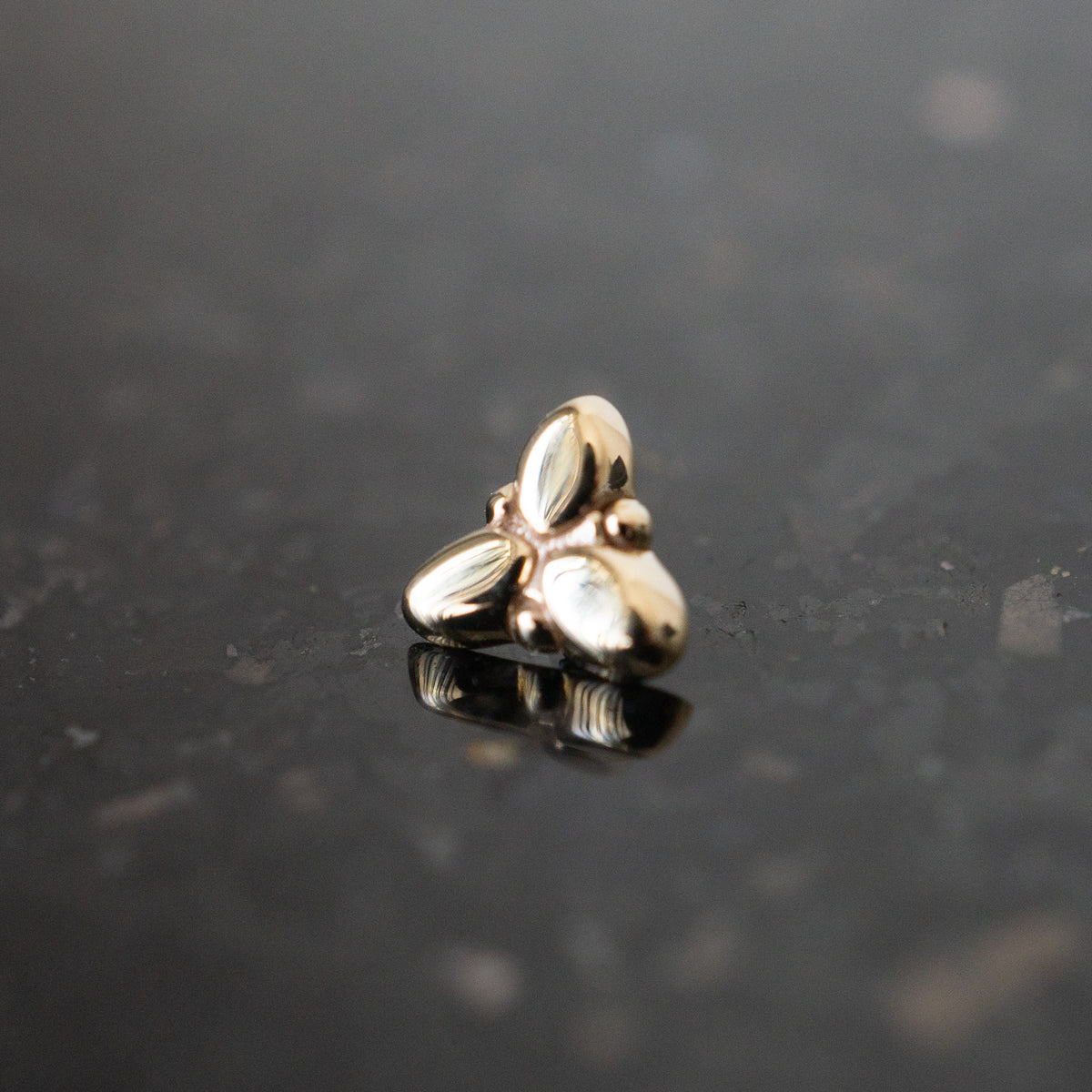 Marquise Tri Bead Cluster Threaded End