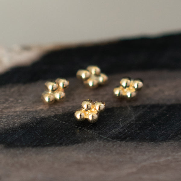 4 Bead Threaded End