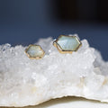 Pump Up The Volume Pin End with Aquamarine