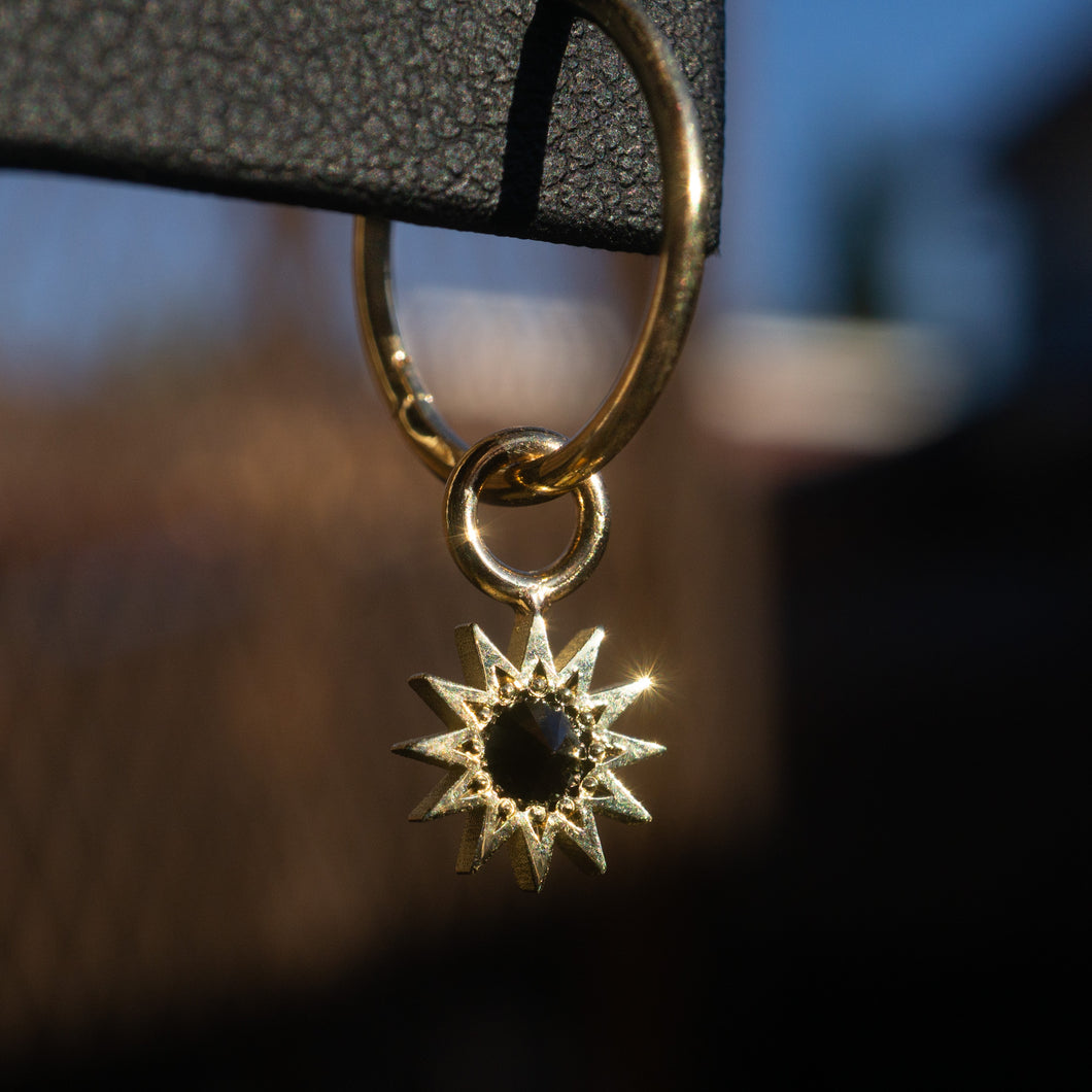 Inverted Diamond Spur Charm